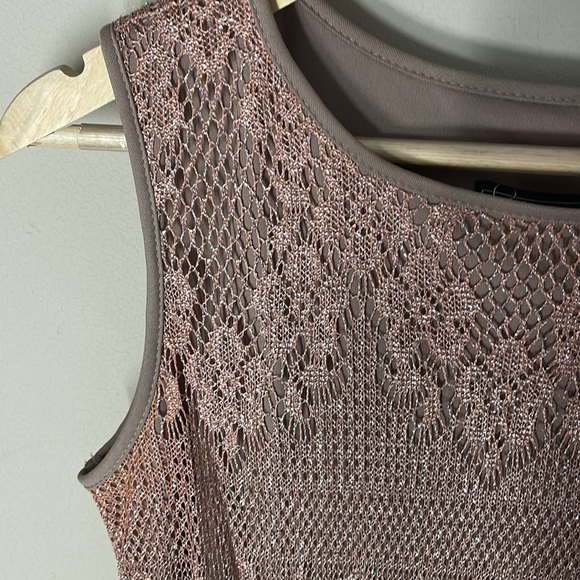 Dressbarn lace overlay dress - Picture 3 of 13